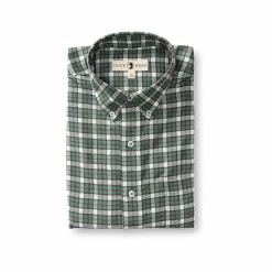 Men's Barron Plaid Long Sleeve Flannel Sport Shirt -Casual Wear Shop 233011DARK FORESTalt4