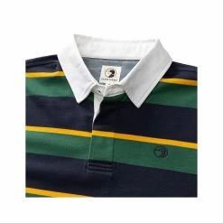 Men's Legacy Rugby Long Sleeve Shirt -Casual Wear Shop 233022LEAF GREENalt2