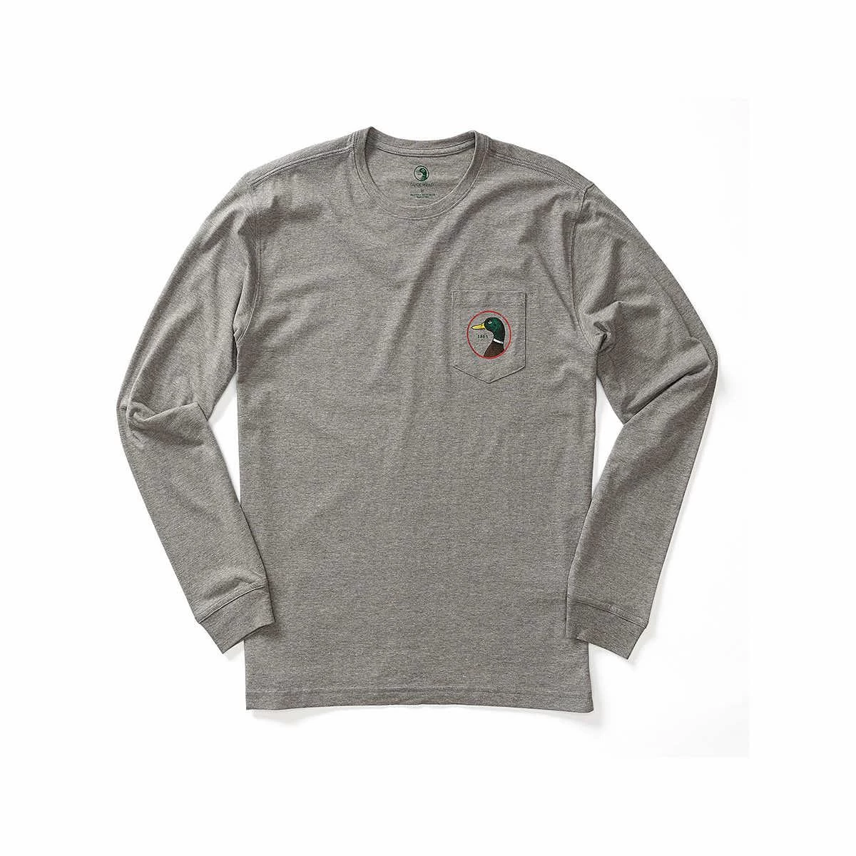 Men's Logo Long Sleeve Pocket T- Shirt 4 Men's Logo Long Sleeve Pocket T- Shirt - Image 2