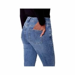 Women's Embroidered Hem Jeans