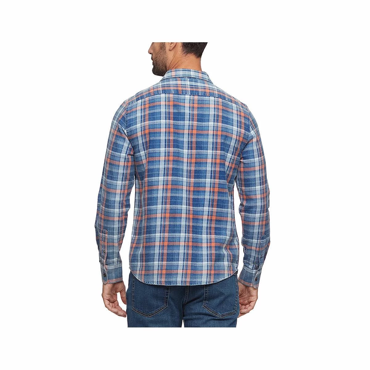 Men's Woodway Vintage Wash Long Sleeve Shirt 3 Men's Woodway Vintage Wash Long Sleeve Shirt