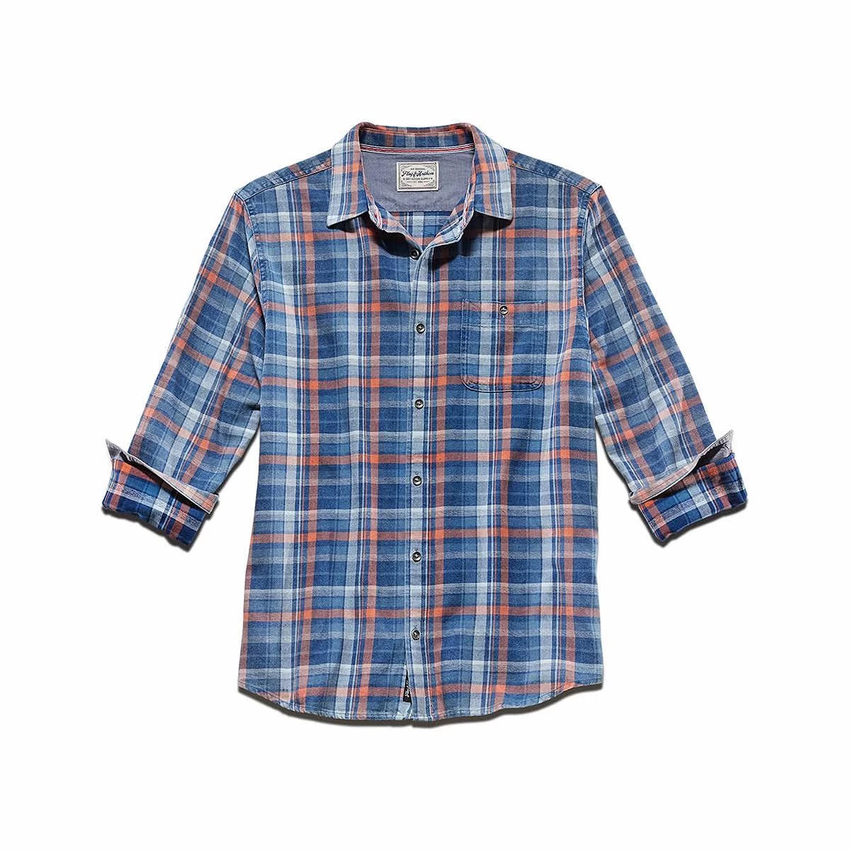 Men's Woodway Vintage Wash Long Sleeve Shirt 4 Men's Woodway Vintage Wash Long Sleeve Shirt - Image 2