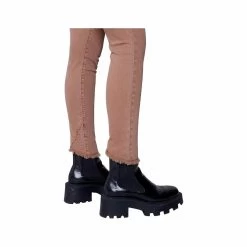 Women's Stretchy Twill Pants With Tulip Hem -Casual Wear Shop 233168TRUFFLEalt2