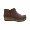 Dansko Women's Makara Booties -Casual Wear Shop 233625BROWN WAXY MILLEDalt1