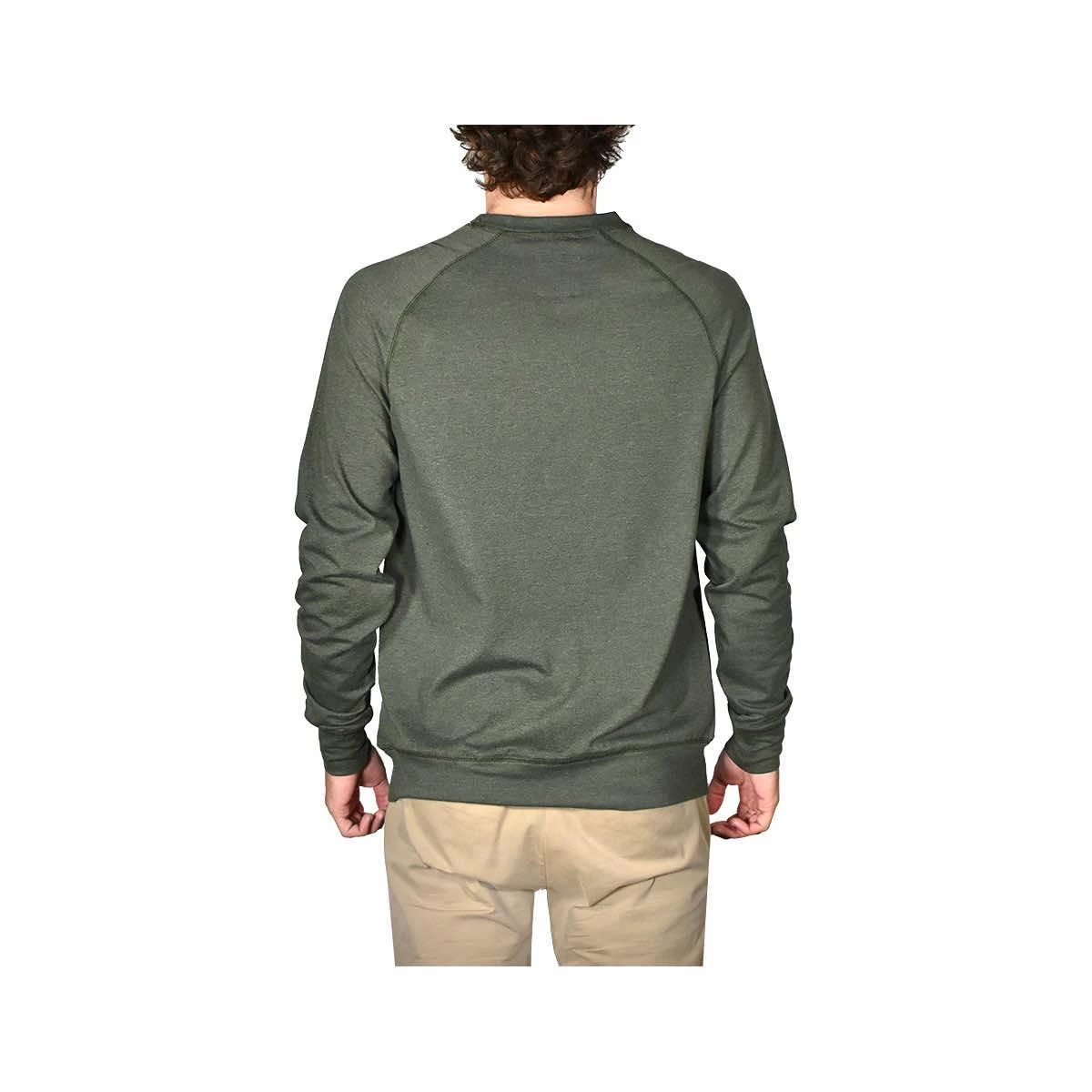Men's Stretch Jersey Crew Neck Long Sleeve Top 12 Men's Stretch Jersey Crew Neck Long Sleeve Top - Image 10
