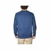 Men's Stretch Jersey Crew Neck Long Sleeve Top -Casual Wear Shop 233650HTHR CHAR NAVYalt1
