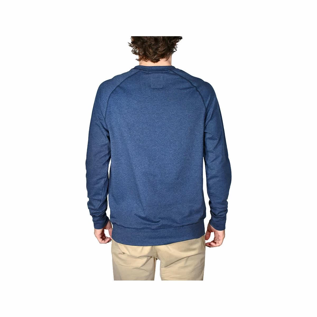 Men's Stretch Jersey Crew Neck Long Sleeve Top 3 Men's Stretch Jersey Crew Neck Long Sleeve Top