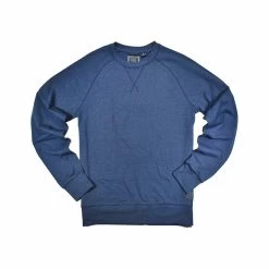 Men's Stretch Jersey Crew Neck Long Sleeve Top 18 Men's Stretch Jersey Crew Neck Long Sleeve Top -Casual Wear Shop 233650HTHR CHAR NAVYalt2
