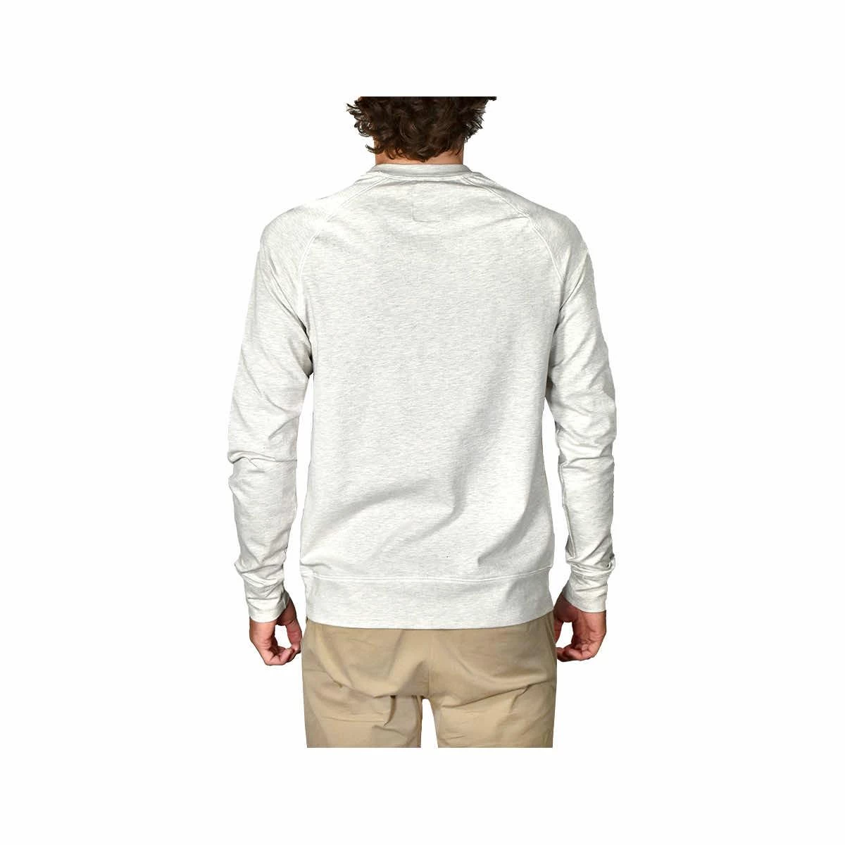 Men's Stretch Jersey Crew Neck Long Sleeve Top 15 Men's Stretch Jersey Crew Neck Long Sleeve Top - Image 13