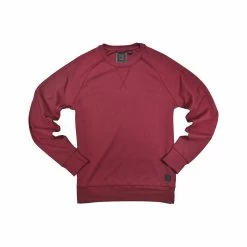 Men's Stretch Jersey Crew Neck Long Sleeve Top 24 Men's Stretch Jersey Crew Neck Long Sleeve Top -Casual Wear Shop 233650OXBLOOD HTHRalt2