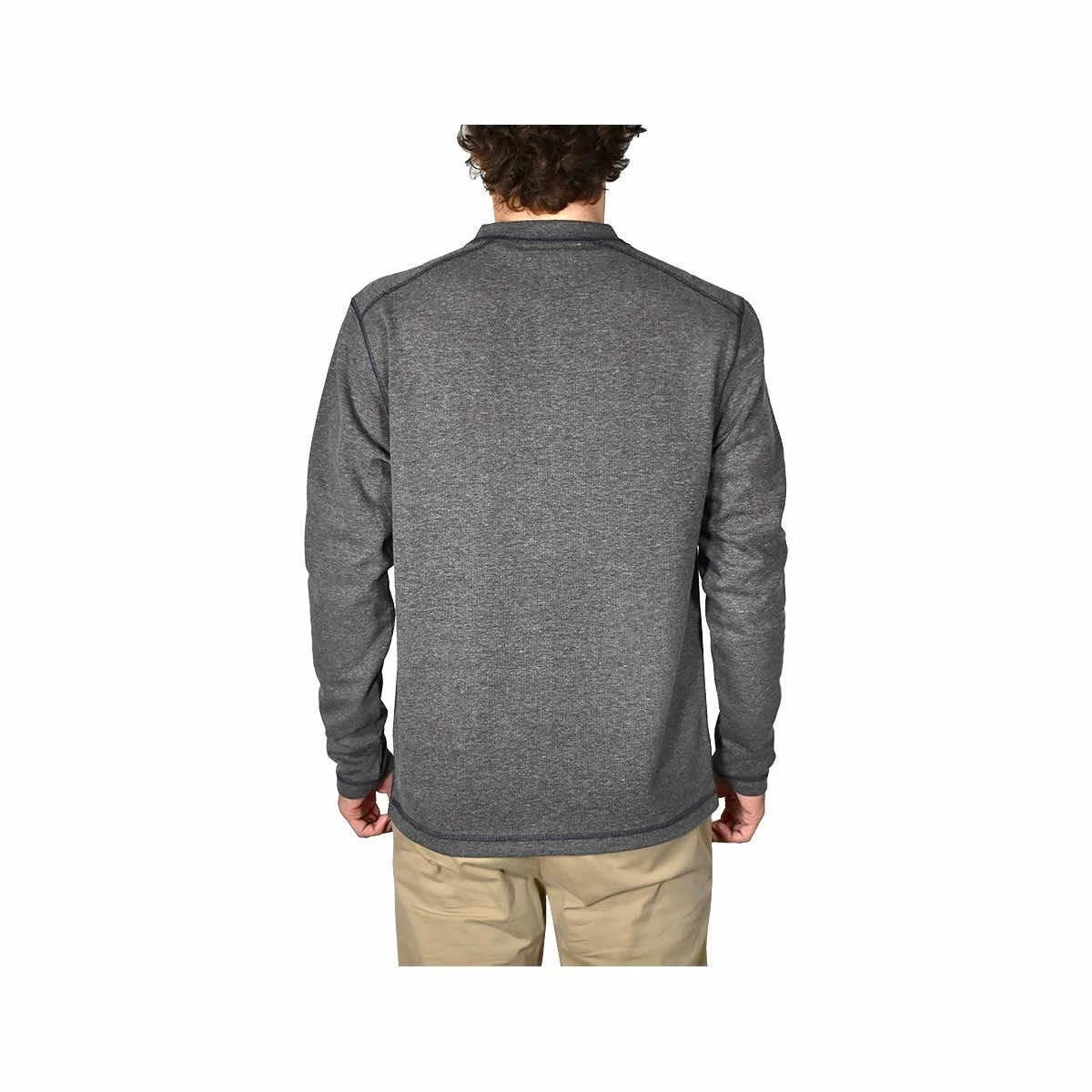 Men's Stretch Jersey Long Sleeve Henley Top 12 Men's Stretch Jersey Long Sleeve Henley Top - Image 10