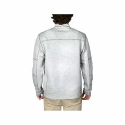 Men's Jacquard Knit Long Sleeve Half Zip Sweater