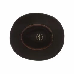 Scala Men's Dakota Wool Felt Hat -Casual Wear Shop 233844CHOCOLATEalt1