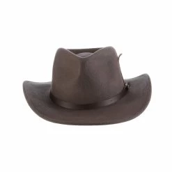 Scala Men's Dakota Wool Felt Hat -Casual Wear Shop 233844GREYalt3