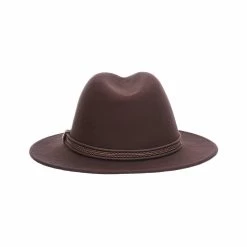 Scala Men's Cobar Wool Safari Hat 16 Scala Men's Cobar Wool Safari Hat -Casual Wear Shop 233845CHOCOLATEalt3