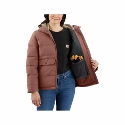 Carhartt Women's Montana Relaxed Fit Insulated Hooded Jacket - Curvy