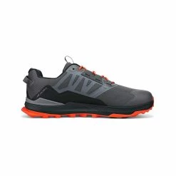 Altra Men's Lone Peak All Weather Low 2 Shoes -Casual Wear Shop 234976GRAY ORANGEalt2