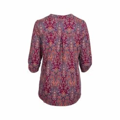 Women's Printed Lizzy 3/4 Sleeve Top - Curvy