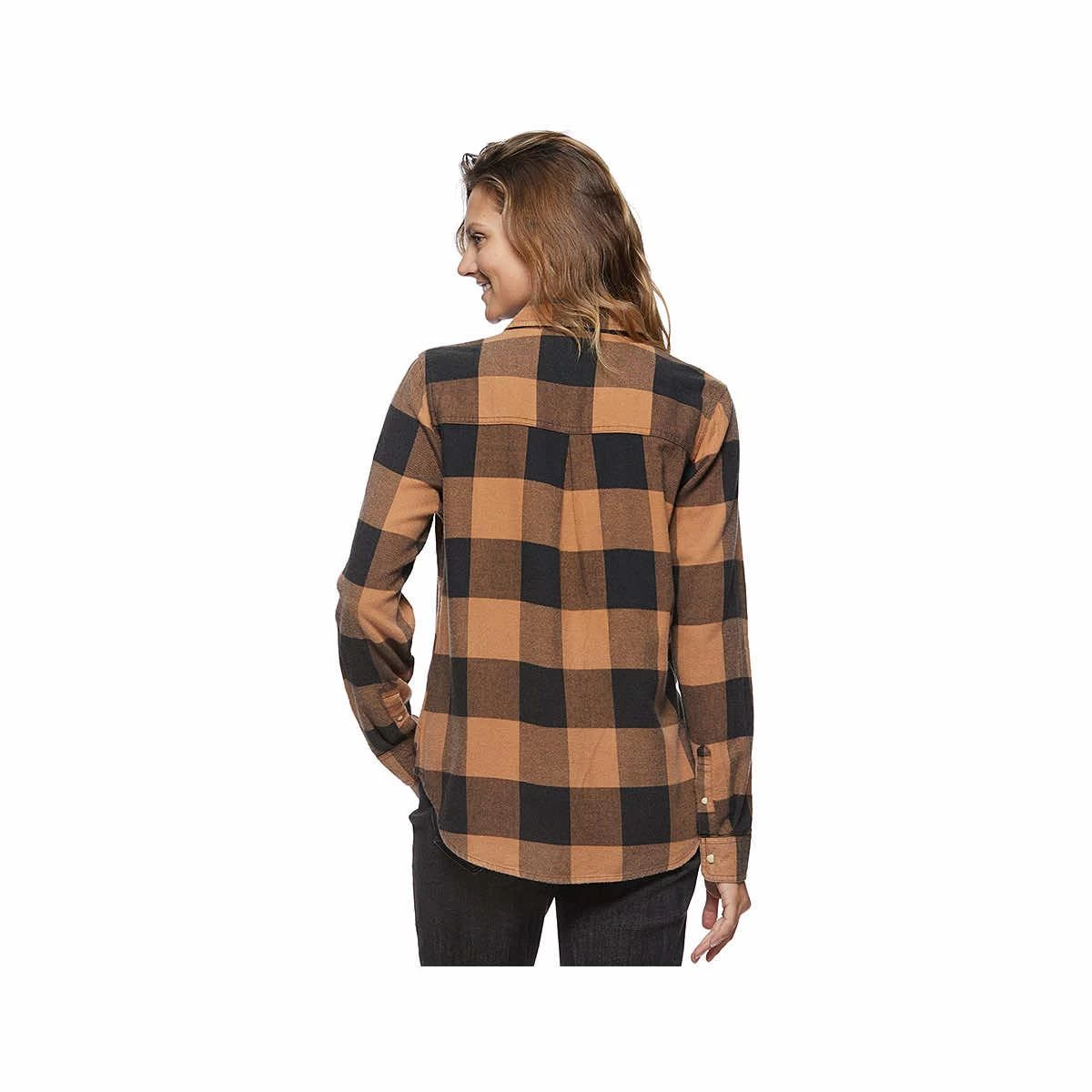 Women's Georgianna Buffalo Plaid Long Sleeve Shirt