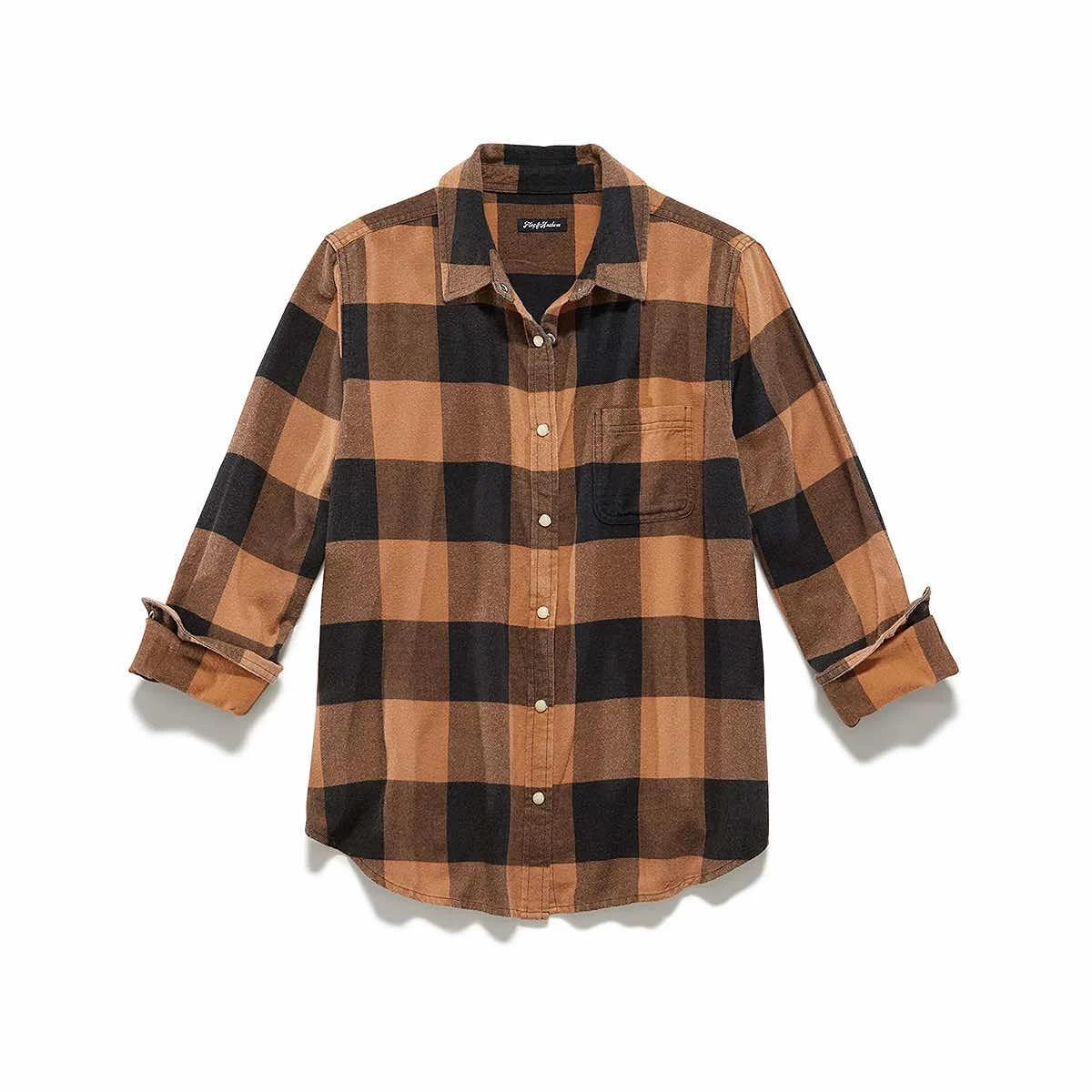 Women's Georgianna Buffalo Plaid Long Sleeve Shirt 4 Women's Georgianna Buffalo Plaid Long Sleeve Shirt - Image 2