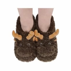 Kids ' Mountain Moose Slippers