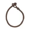 Braided Leather Bracelet -Casual Wear Shop 31249 BROWN l