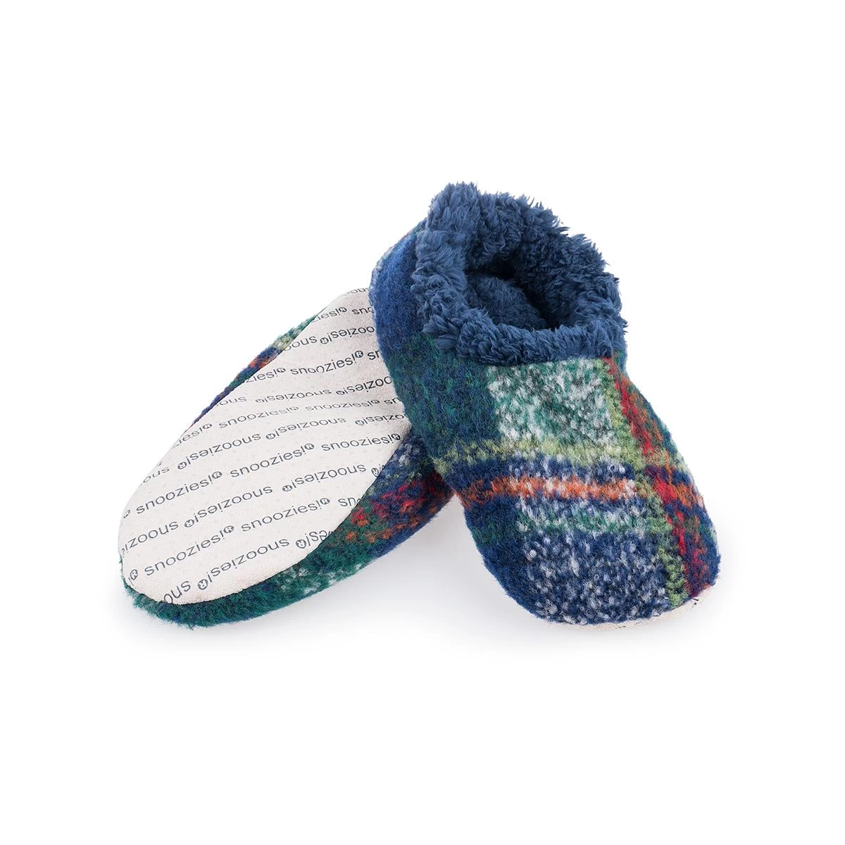 Men's Plaid Snoozies Slippers 4 Men's Plaid Snoozies Slippers - Image 2
