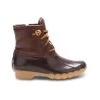 Sperry Top-Sider Youth Saltwater Duck Boots -Casual Wear Shop 58040 BROWN l