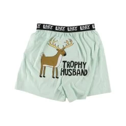 Trophy Husband Funny Boxers