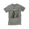 Smokey Bear Says Short Sleeve T- Shirt 2 Smokey Bear Says Short Sleeve T- Shirt -Casual Wear Shop 62122 SMOKE GREY l