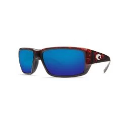 Costa Del Mar Fantail 580p Sunglasses - Polarized Plastic -Casual Wear Shop 63838 TORT4BLUE l