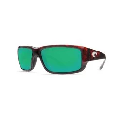 Costa Del Mar Fantail 580p Sunglasses - Polarized Plastic -Casual Wear Shop 63838 TORT4GREEN l