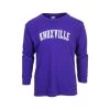 Kids ' Knoxville Long Sleeve T- Shirt -Casual Wear Shop 66306 PURPLE l