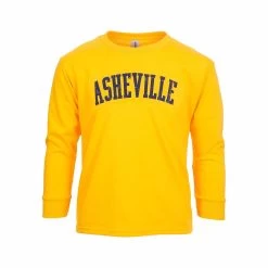 Kids ' Asheville Long Sleeve T- Shirt -Casual Wear Shop 66308 GOLD l