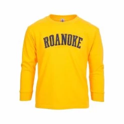 Kids ' Roanoke Long Sleeve T- Shirt 9 Kids ' Roanoke Long Sleeve T- Shirt -Casual Wear Shop 66312 GOLD l