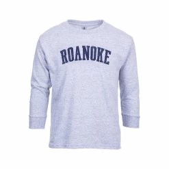 Kids ' Roanoke Long Sleeve T- Shirt 8 Kids ' Roanoke Long Sleeve T- Shirt -Casual Wear Shop 66312 SPORT GREY l