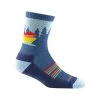 Kids Van Wild Micro Crew Lightweight Hiking Socks -Casual Wear Shop 67399 DENIM l