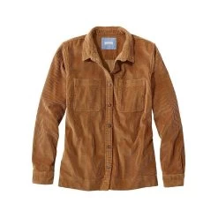 L.L.Bean Women's Comfort Corduroy Relaxed Long Sleeve Shirt