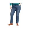 L.L.Bean Women's Beanflex Favorite Fit Straight Leg Jeans - Curvy