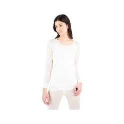 Women's Thermasilk Heritage Scoop Long Sleeve Top 23 Women's Thermasilk Heritage Scoop Long Sleeve Top -Casual Wear Shop 71645 105 NATURAL l