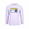 Valle Crucis Bear Long Sleeve T- Shirt 1 Valle Crucis Bear Long Sleeve T- Shirt -Casual Wear Shop 71747 ORCHID l