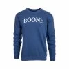Boone Comfy Crew Neck Sweatshirt 1 Boone Comfy Crew Neck Sweatshirt -Casual Wear Shop 72322 BLUE JEAN l