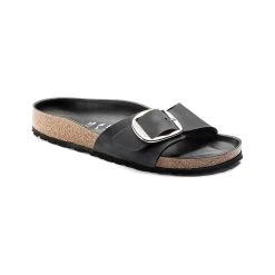 Birkenstock Women's Madrid Big Buckle Sandals 13 Birkenstock Women's Madrid Big Buckle Sandals -Casual Wear Shop 72587 BLACK l