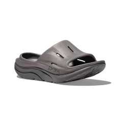 Hoka One One Ora Recovery Slide 3 Shoes -Casual Wear Shop 72602 GREY GREY l