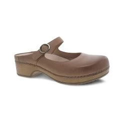 Dansko Women's Bria Burnished Nubuck Shoes -Casual Wear Shop 72907 TAN BURNISH NUBUCK l