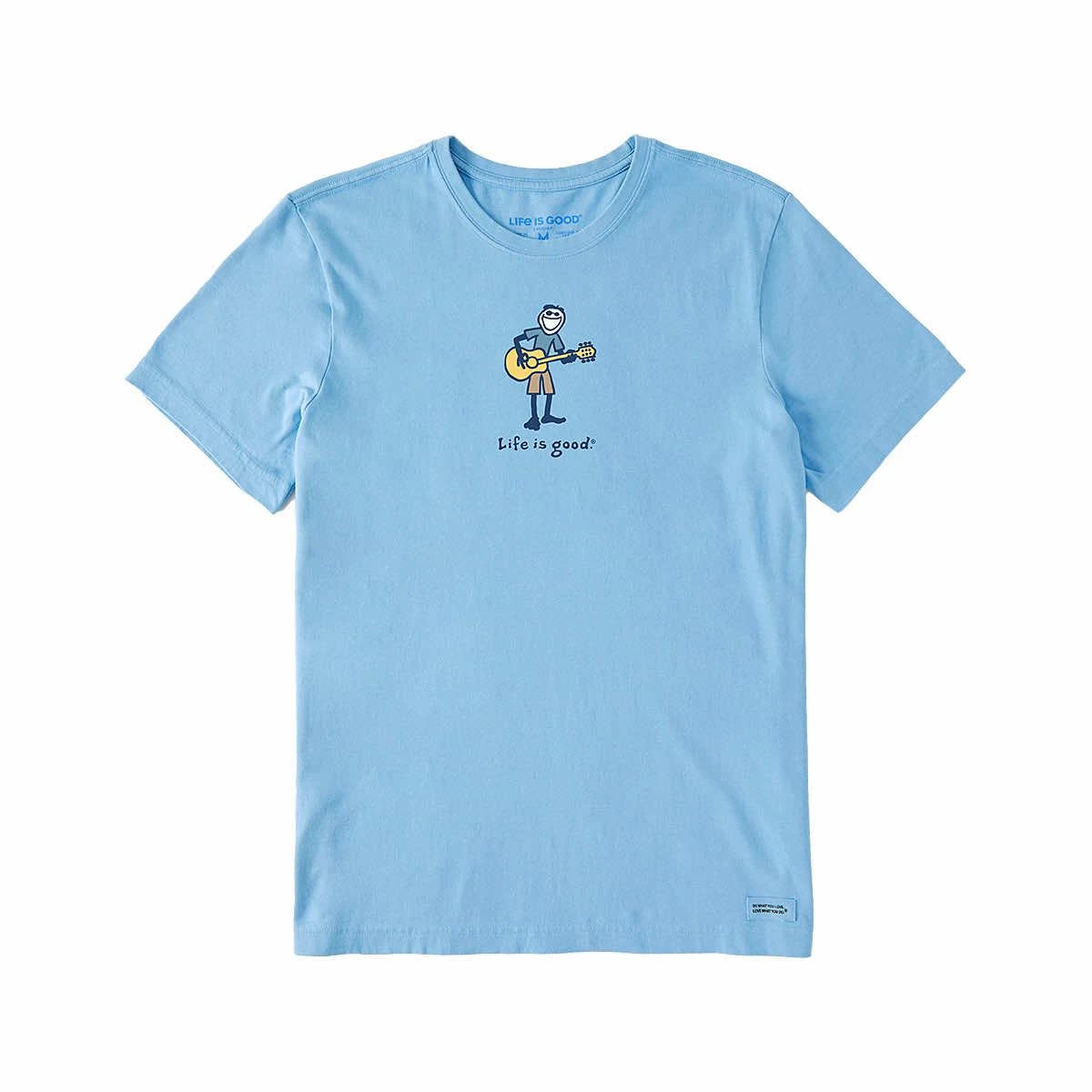 Men's Jake Guitar Short Sleeve Crusher T- Shirt 3 Men's Jake Guitar Short Sleeve Crusher T- Shirt