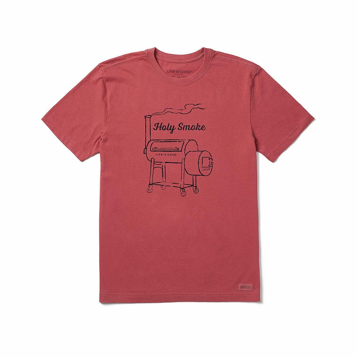 Men's Holy Smoke Smoker Short Sleeve Crusher T- Shirt 4 Men's Holy Smoke Smoker Short Sleeve Crusher T- Shirt - Image 2