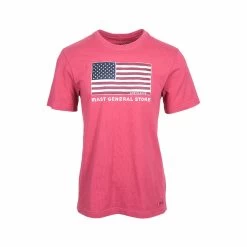 Men's Mast General Store Big Flag Short Sleeve Crusher T- Shirt