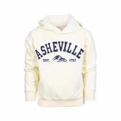 Kids ' Asheville Mountain Icon Applique Hoodie