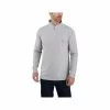 Carhartt Men's Force Relaxed Fit Quarter- Zip Mock Neck Pullover
